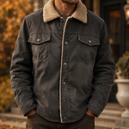 Veste polaire pour hommes style bomber