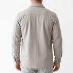 Surchemise homme en coton avec poches poitrine