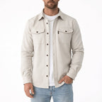 Surchemise homme en coton avec poches poitrine
