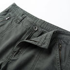 Herren Cargo Hose aus Baumwolle Relaxed Fit mit Taschen