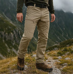 Schnelltrocknende Stretch Outdoor Cargo Hose in Khaki