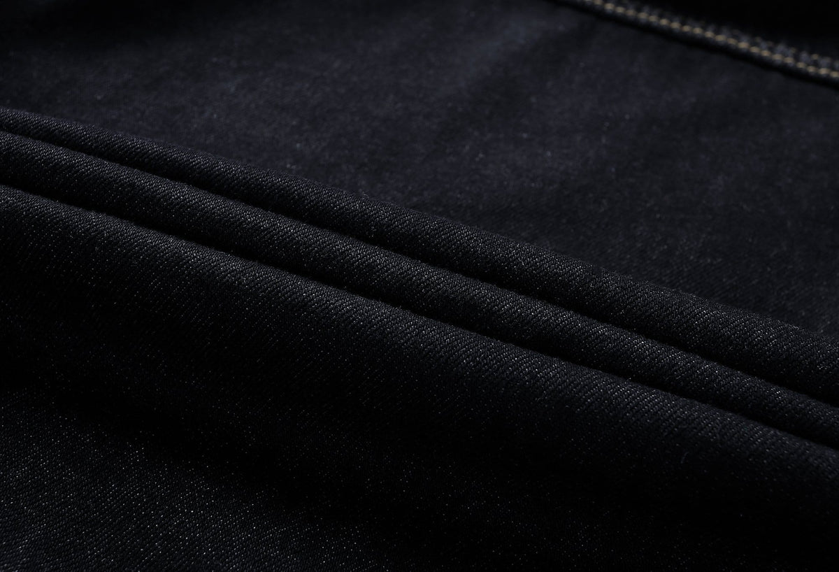 Veste en jean chaude pour homme