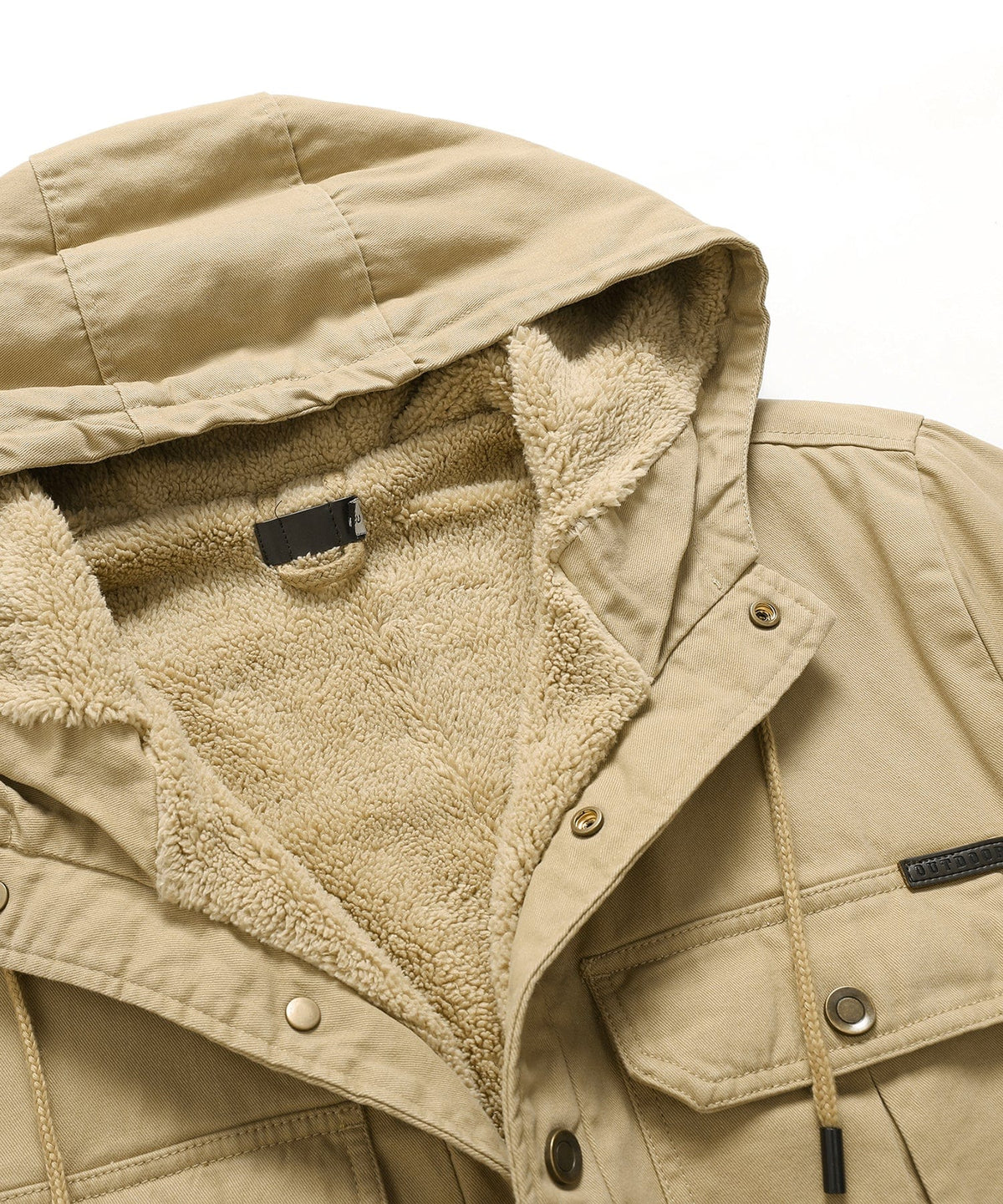 Heren Sherpa Fleece Jas met warme voering