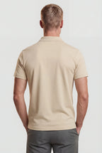 Slim Fit Herren Poloshirt aus technischem Material