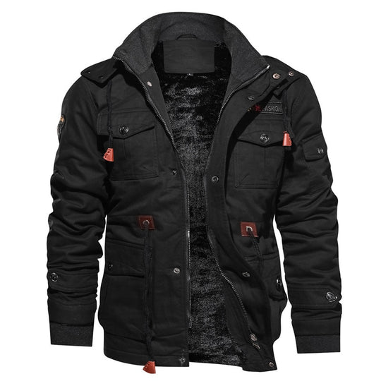 Robuster Herren Herbst- und Winterjacke