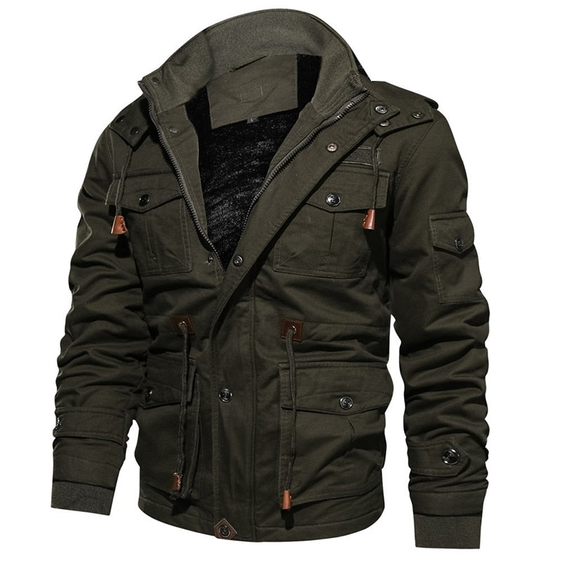 Robuster Herren Herbst- und Winterjacke