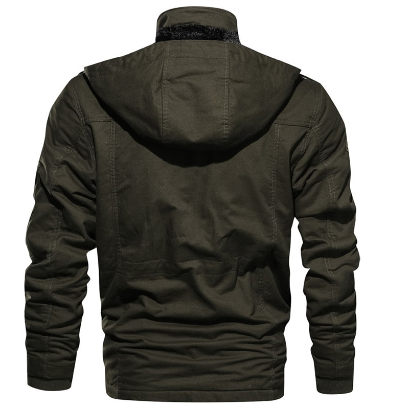 Robuster Herren Herbst- und Winterjacke