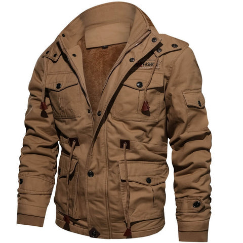 Robuster Herren Herbst- und Winterjacke