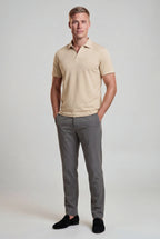 Slim Fit Herren Poloshirt aus technischem Material