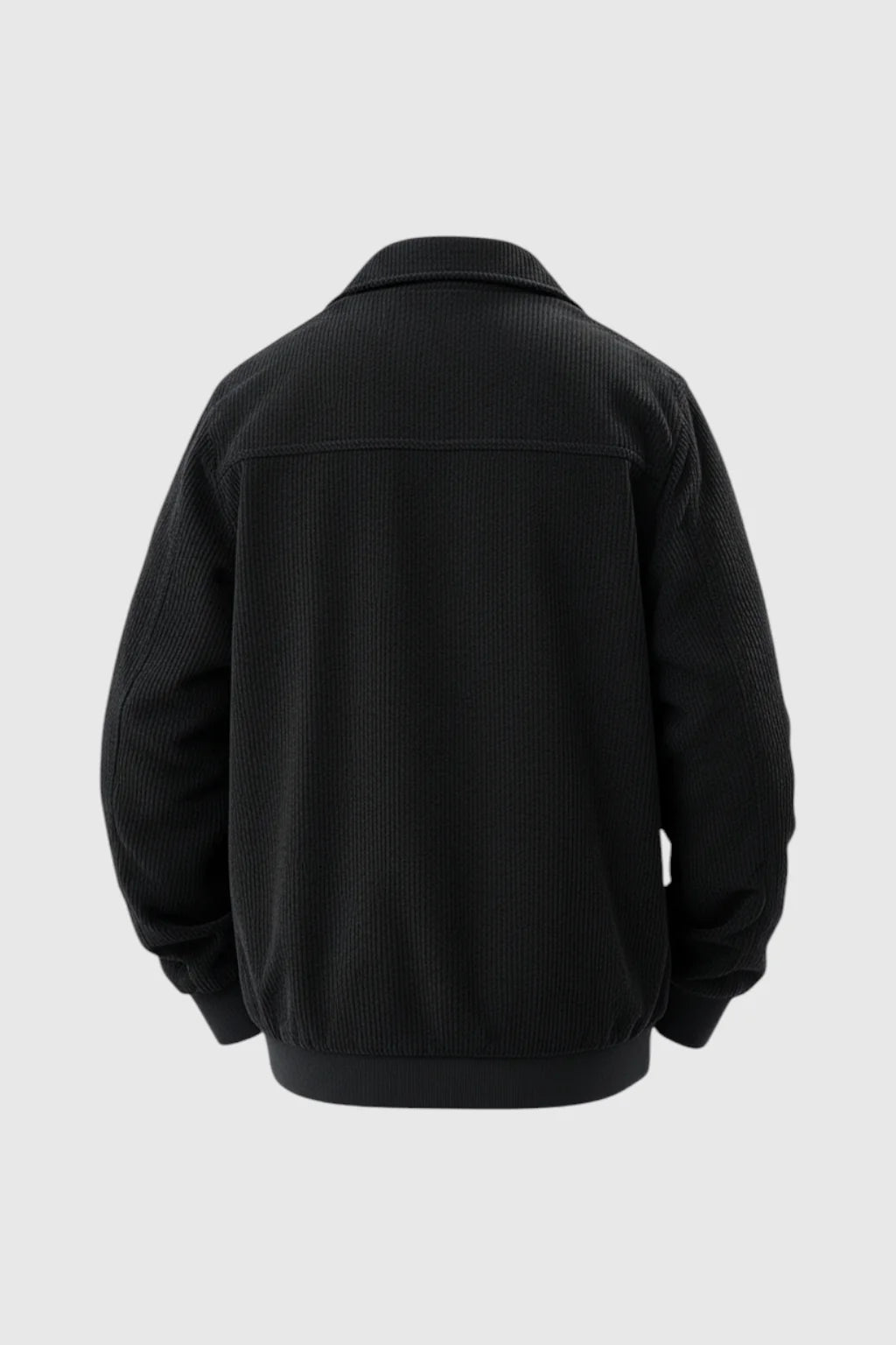 Herren Cordjacke Schwarz