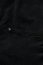 Herren Cordjacke Schwarz