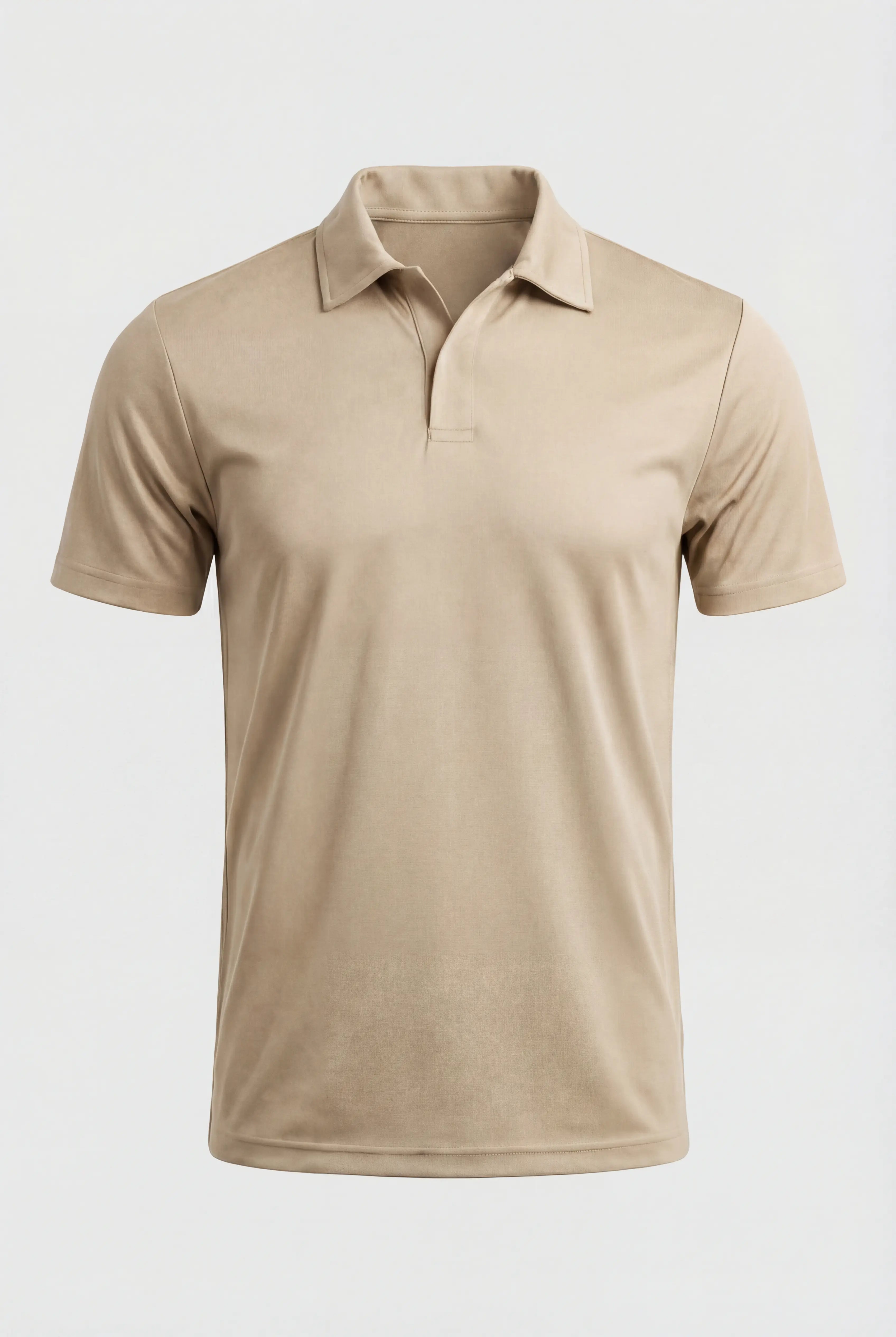 Slim Fit Herren Poloshirt aus technischem Material