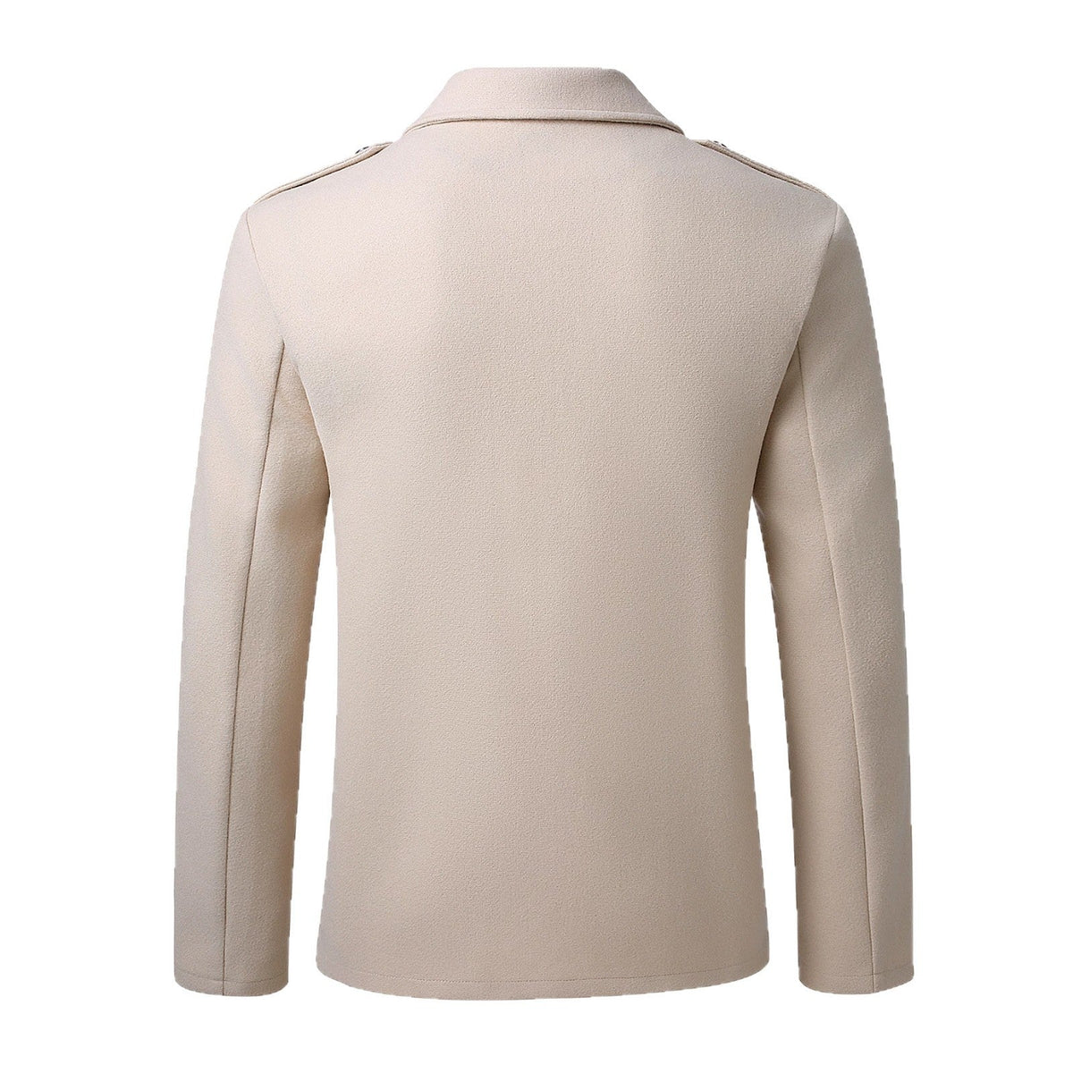 Heren Winterjas Dubbelzijdig Slim Fit Warm en Elegant