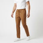 Herren Wollhose Relaxed Fit mit Kordelzug