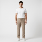 Herren Wollhose Relaxed Fit mit Kordelzug