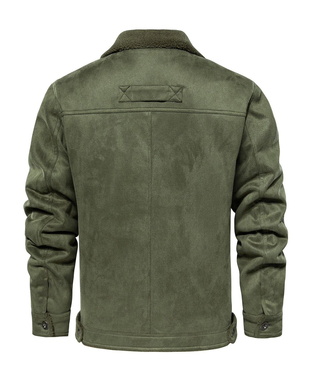 Herrenjacke mit warmem Fleecefutter und Sherpakragen