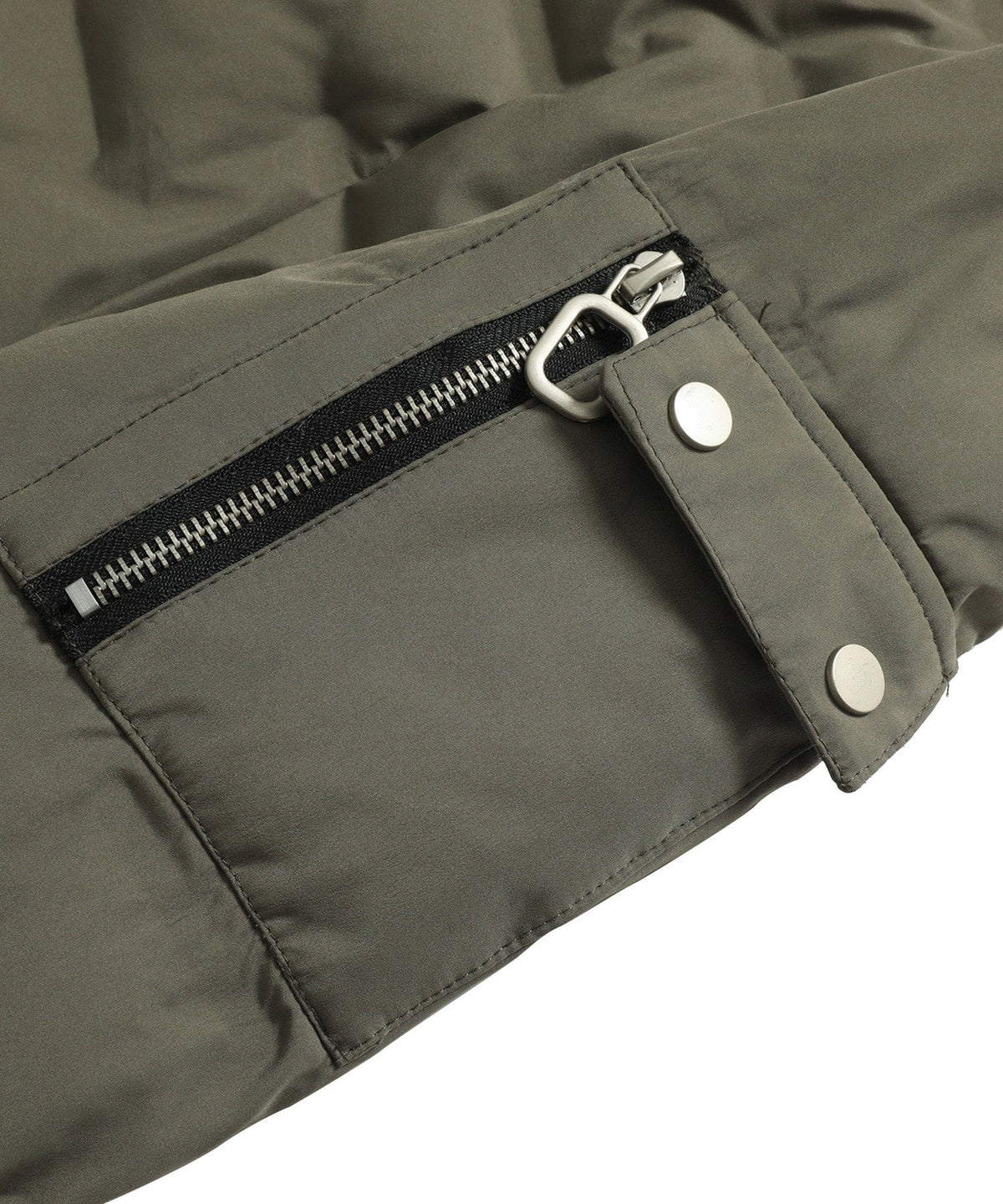 Heren Groene Puffer Bomberjack