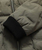 Heren Groene Puffer Bomberjack