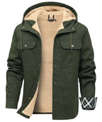 Heren Sherpa Fleece Jas met warme voering