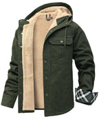Heren Sherpa Fleece Jas met warme voering