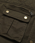 Veste de terrain extérieure pour hommes avec col montant