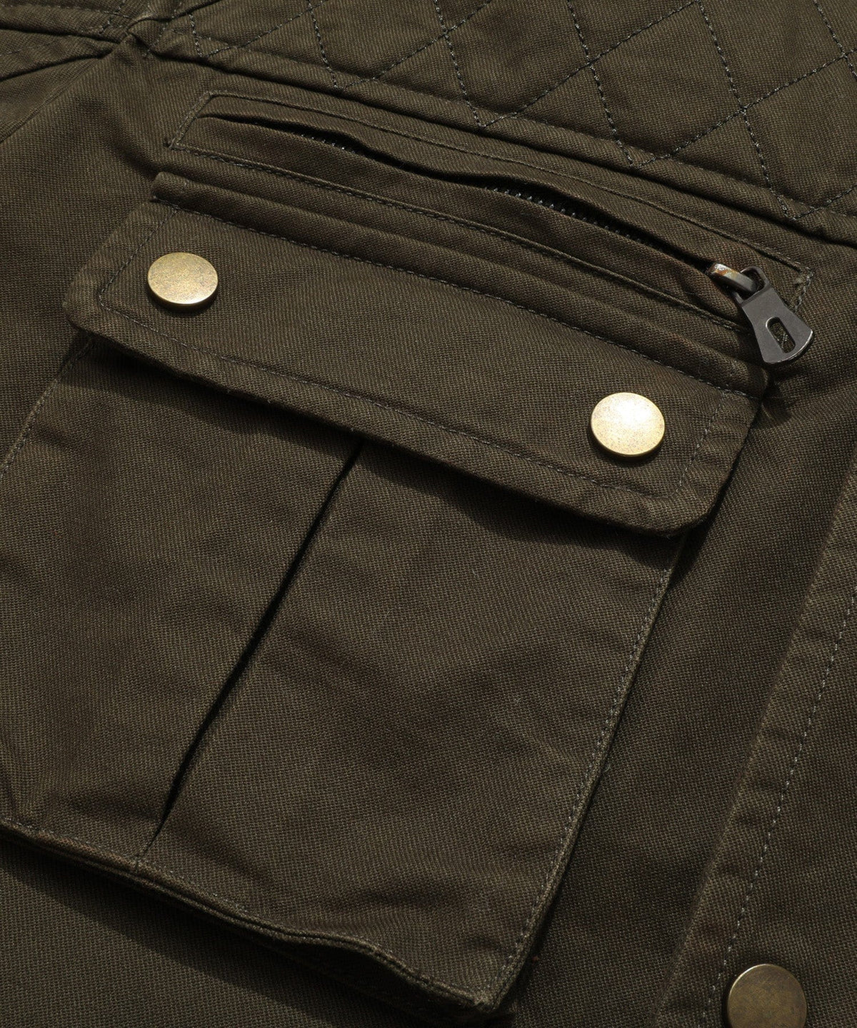 Veste de terrain extérieure pour hommes avec col montant