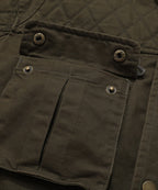 Veste de terrain extérieure pour hommes avec col montant