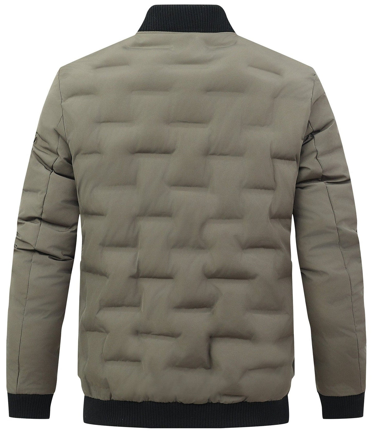 Heren Groene Puffer Bomberjack