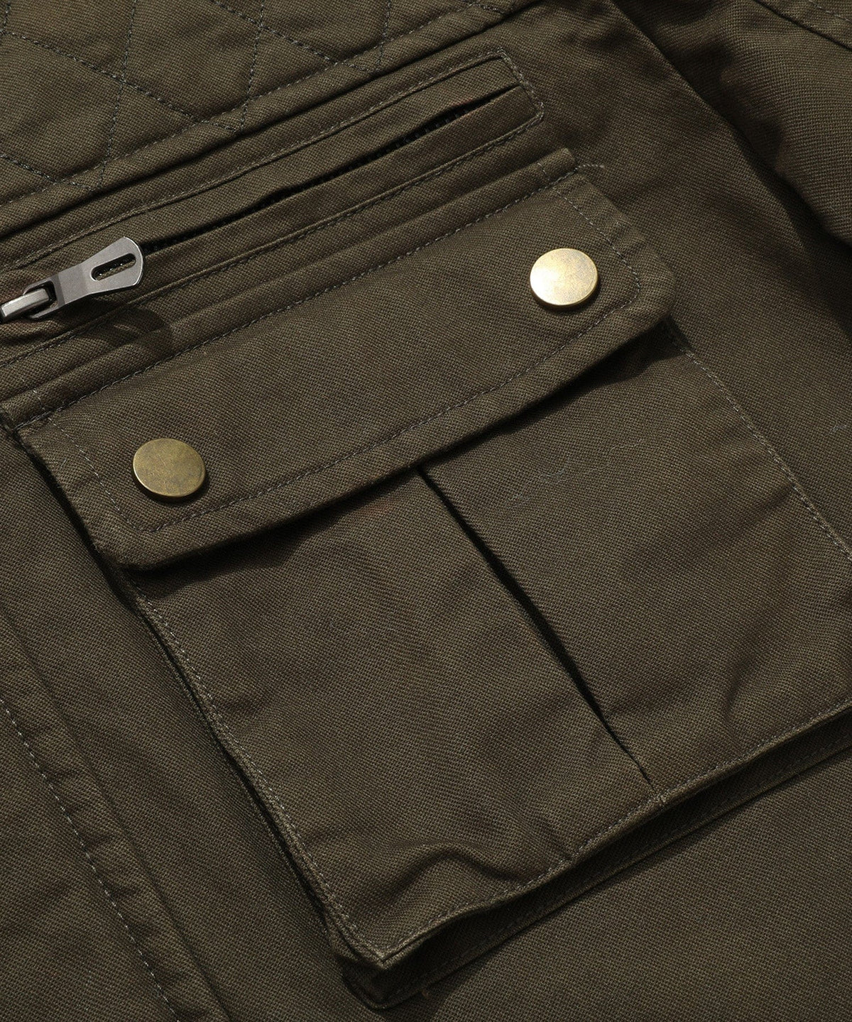 Veste de terrain extérieure pour hommes avec col montant