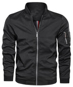 Veste bomber homme avec fermeture éclair