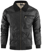 Veste bomber homme avec doublure polaire chaude
