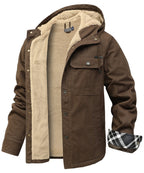 Heren Sherpa Fleece Jas met warme voering