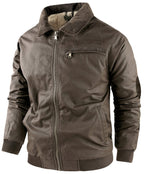 Veste bomber homme avec doublure polaire chaude