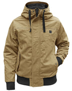 Herren Bomberjacke mit abnehmbarer Kapuze