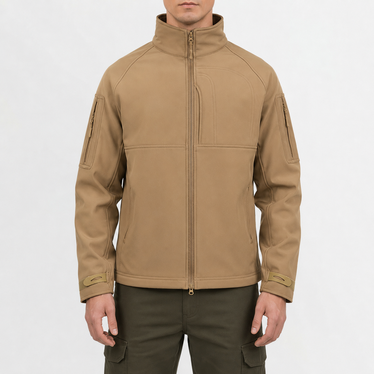 Heren Outdoorjas Waterdicht Weerbestendig met Capuchon