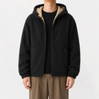 Veste polaire homme avec capuche