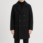 Trench-coat homme croisé long et classique