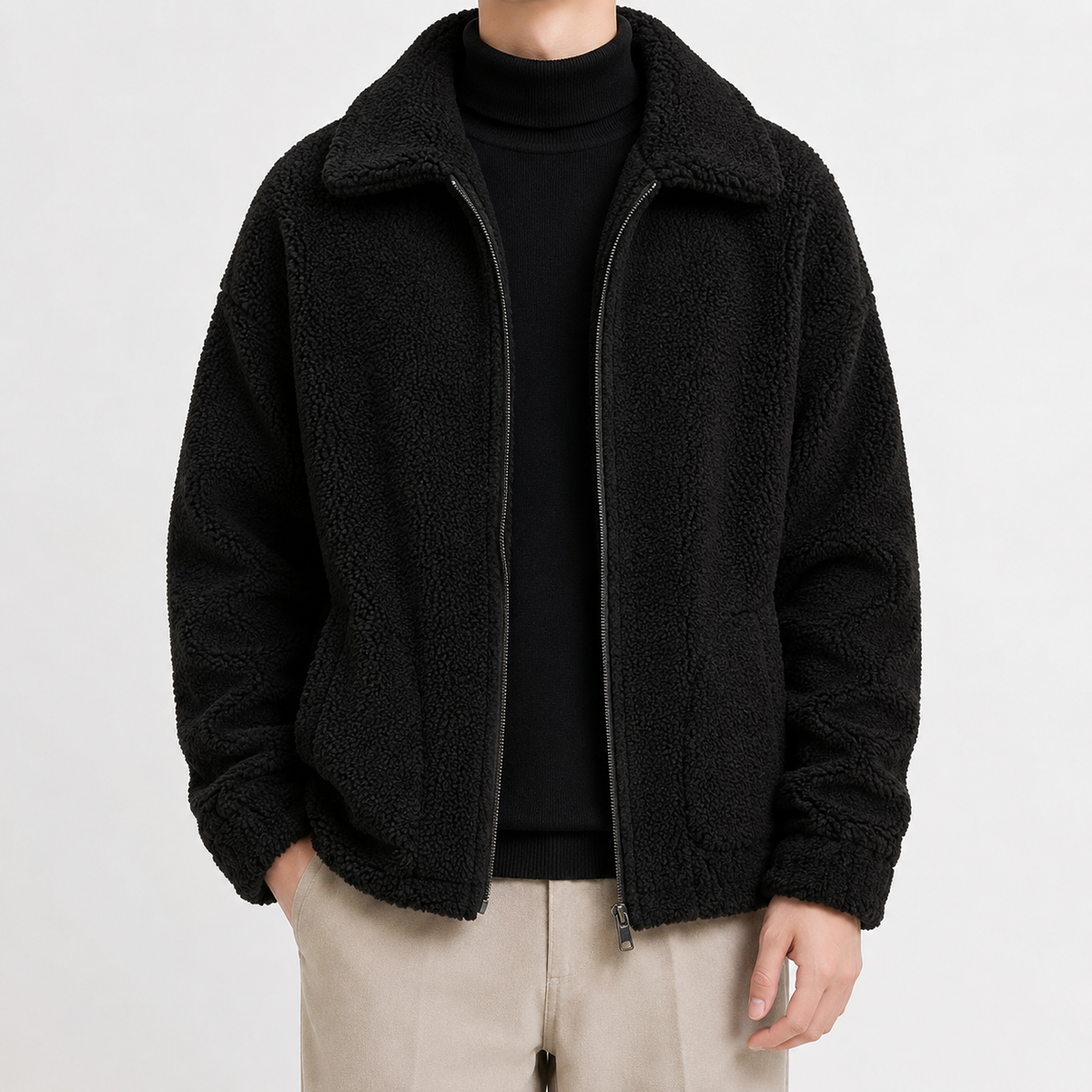 Heren Sherpa Fleecejack