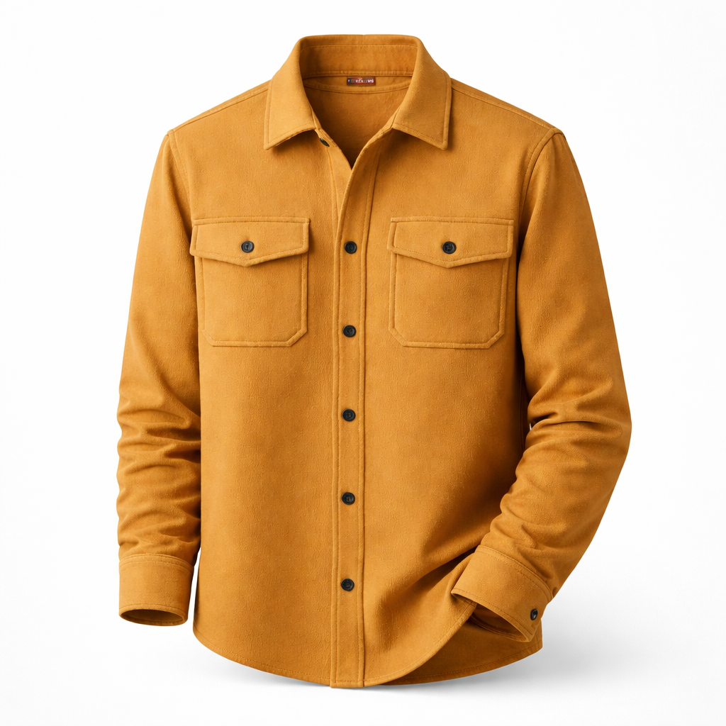 Herren Overshirt mit zwei Brusttaschen