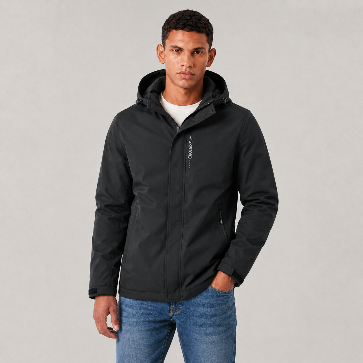 Veste de plein air unisexe déperlante et coupe-vent