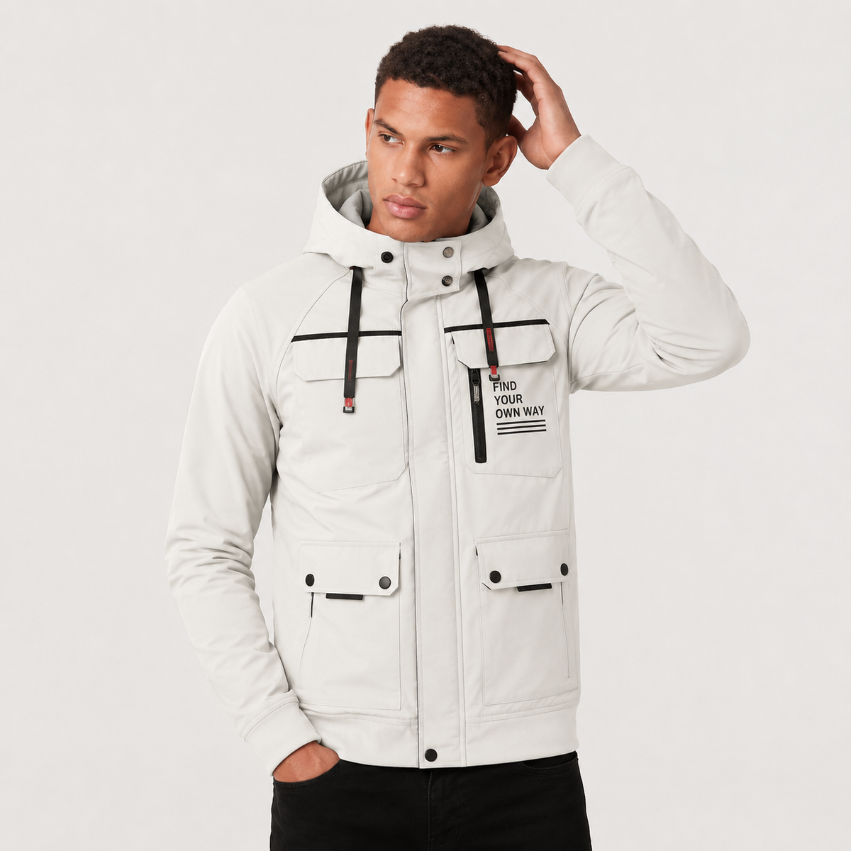 Herren Winterjacke Wasser- und Winddicht