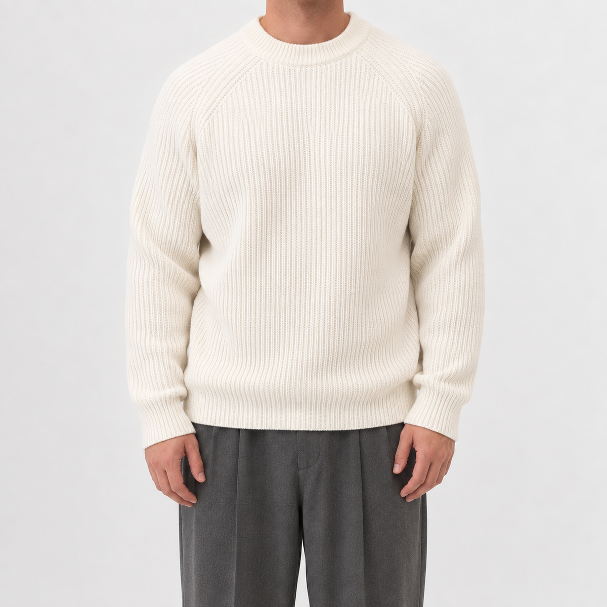 Herren Oversize Strickpullover