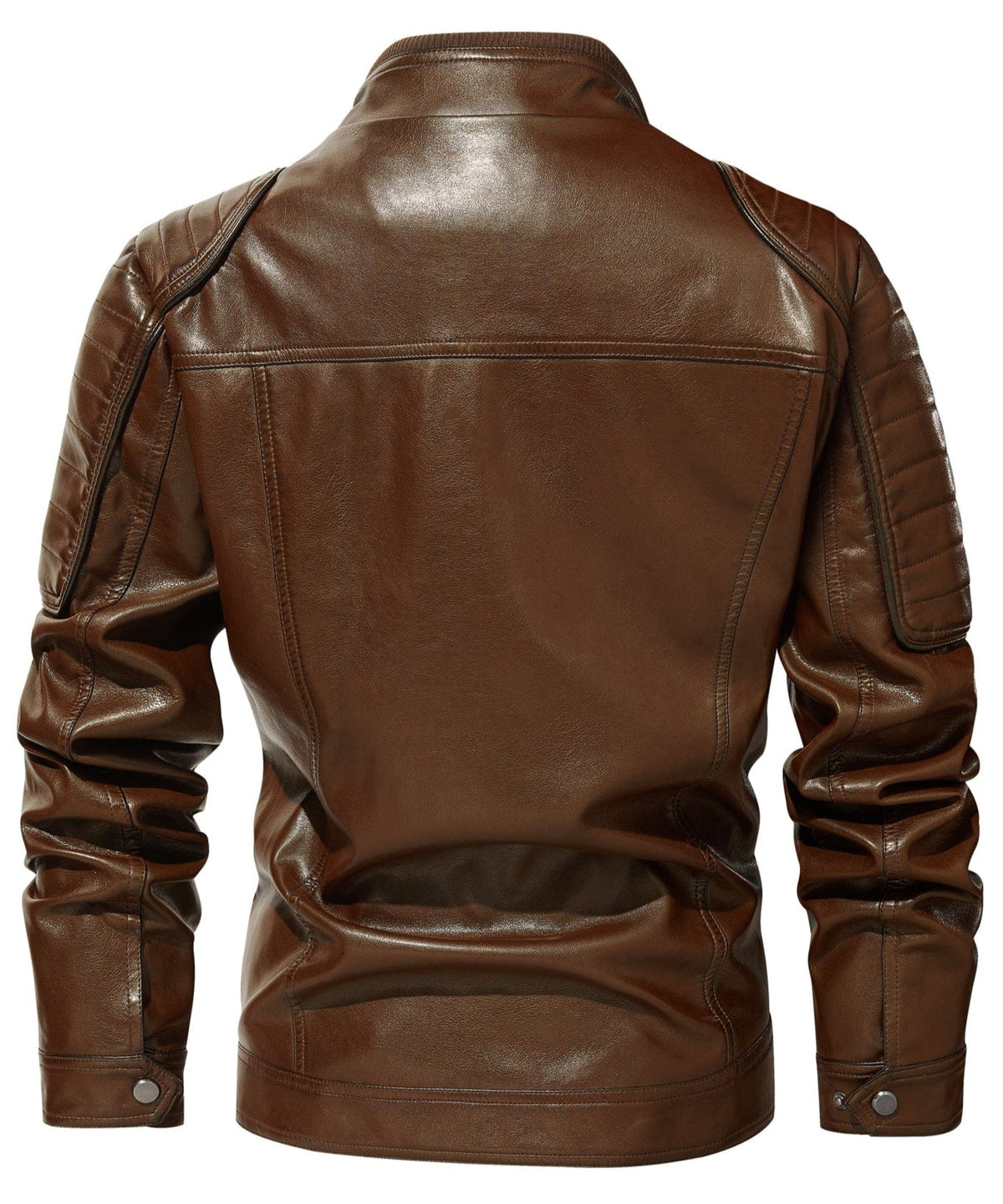 Heren Café Racer Kunstleren Jas