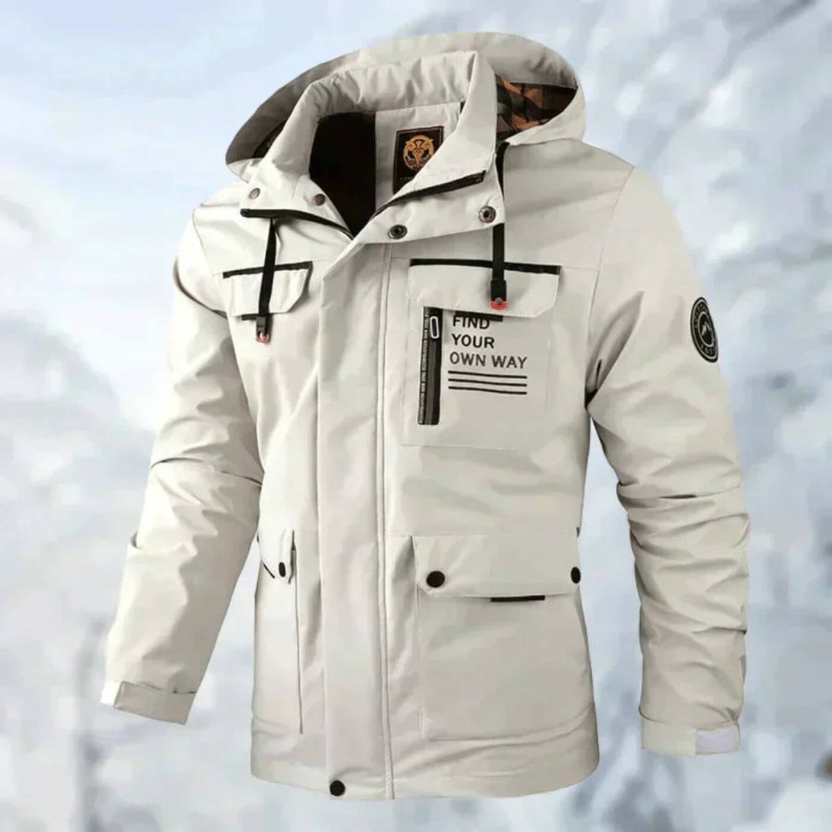 Herren Winterjacke Wasser- und Winddicht