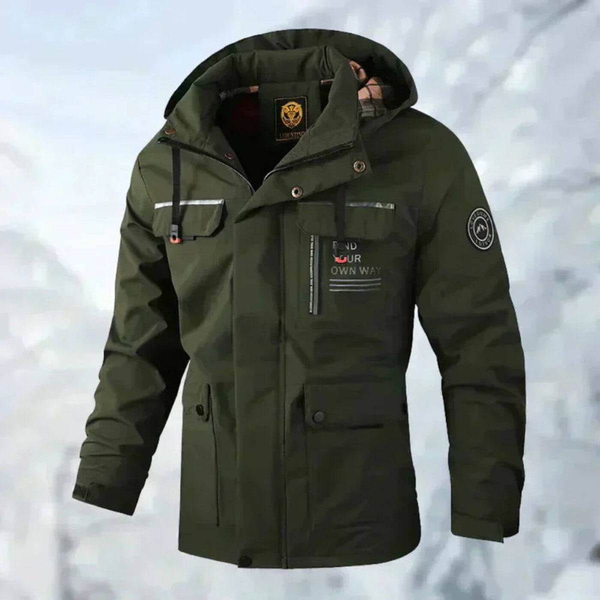 Herren Winterjacke Wasser- und Winddicht