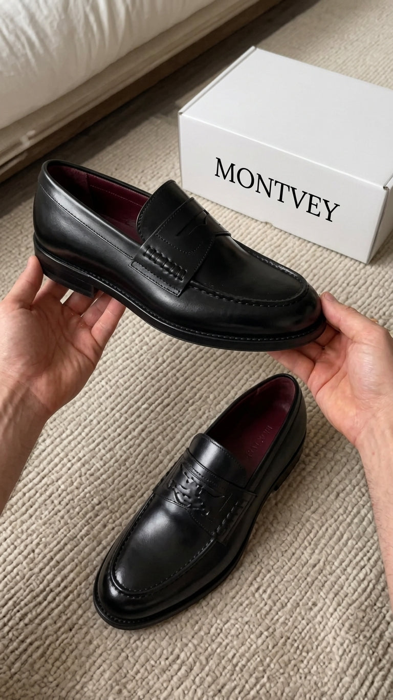 Customer wearing Montvey clothing
