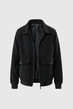 Herren Cordjacke Schwarz