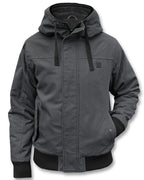 Herren Bomberjacke mit abnehmbarer Kapuze