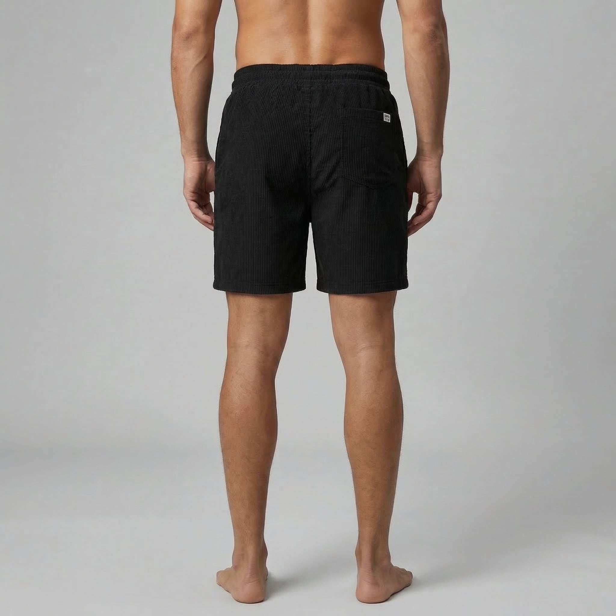 Gestreifte Herren Badeshorts