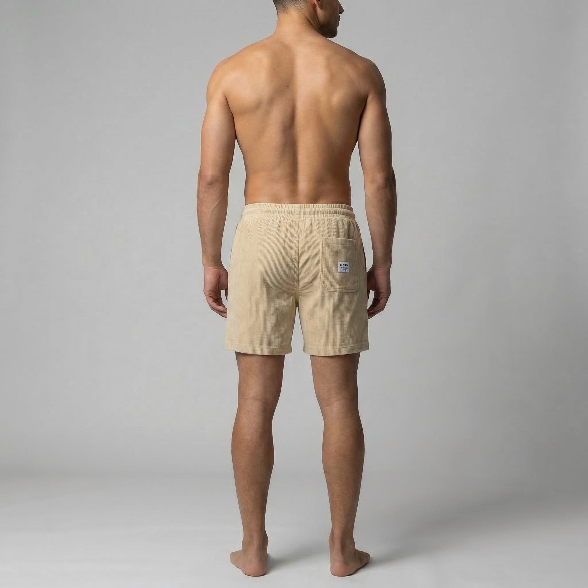 Gestreifte Herren Badeshorts